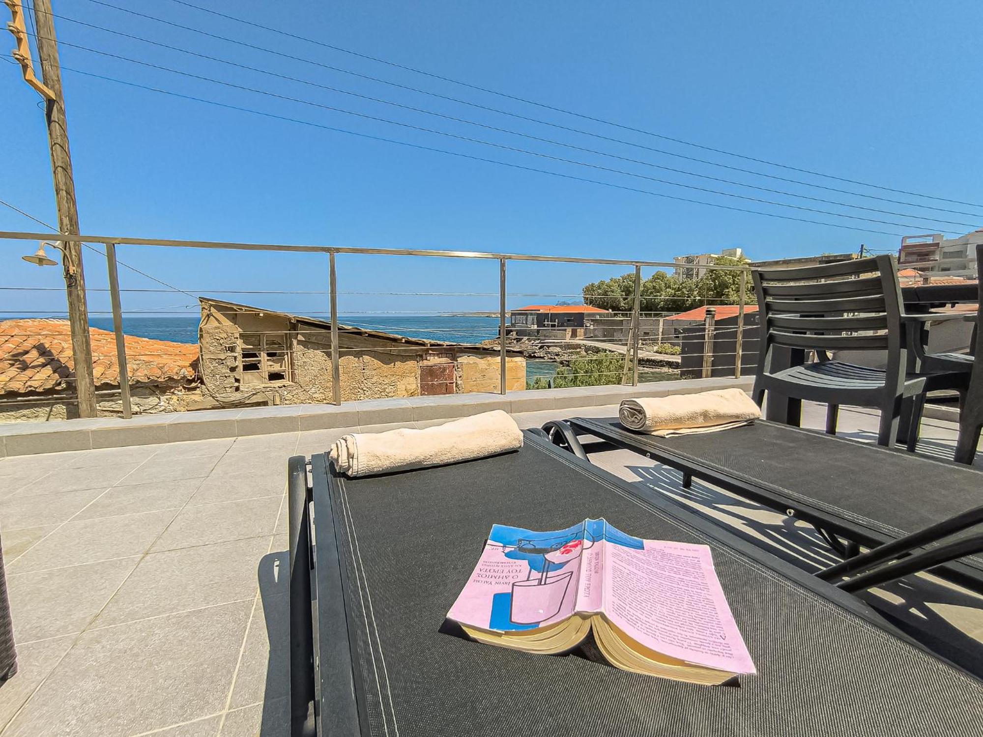 Charming Old Tannery House With Spacious Veranda And Stunning Sea View! La Canea Exterior foto