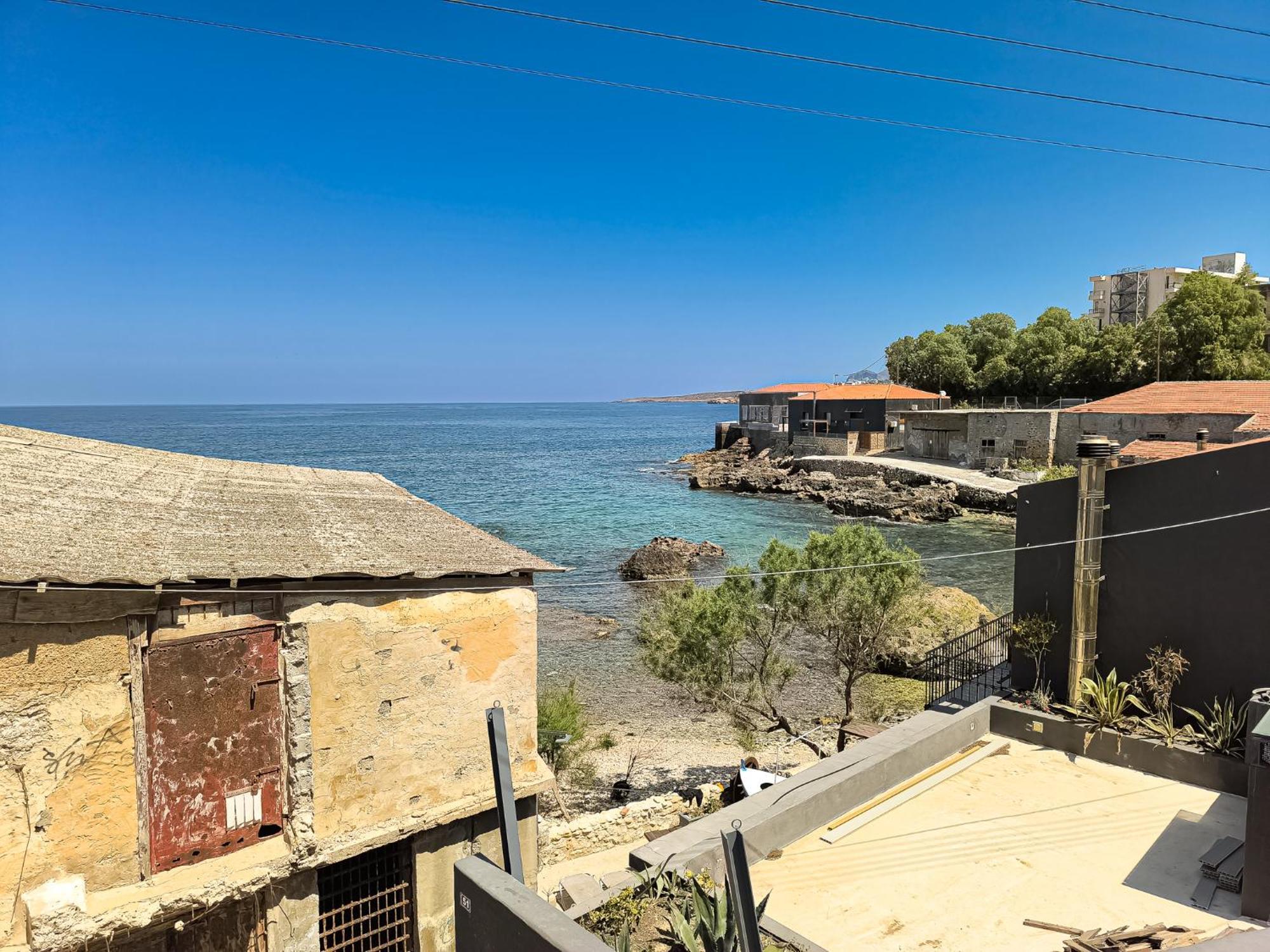 Charming Old Tannery House With Spacious Veranda And Stunning Sea View! La Canea Exterior foto