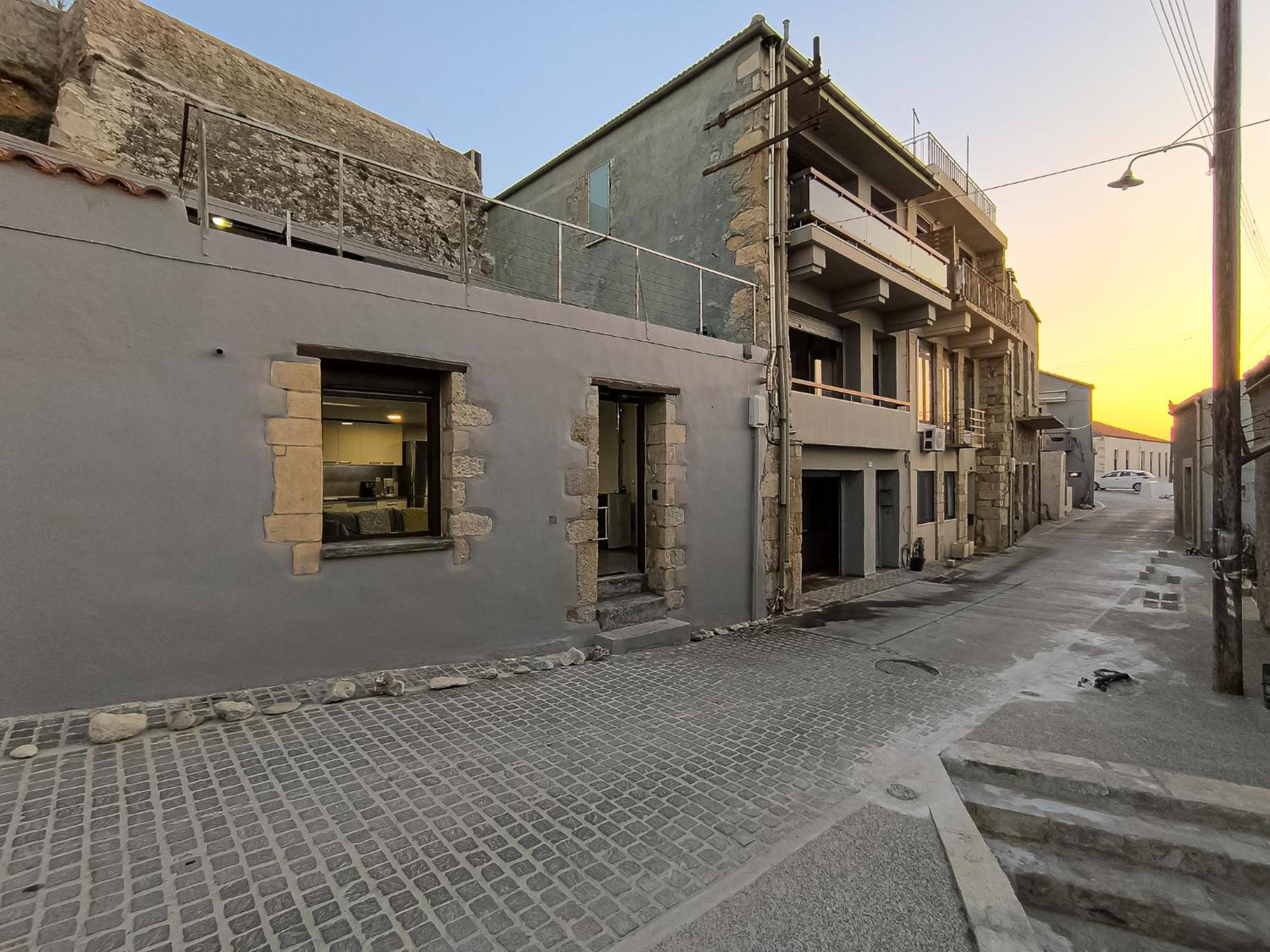 Charming Old Tannery House With Spacious Veranda And Stunning Sea View! La Canea Exterior foto