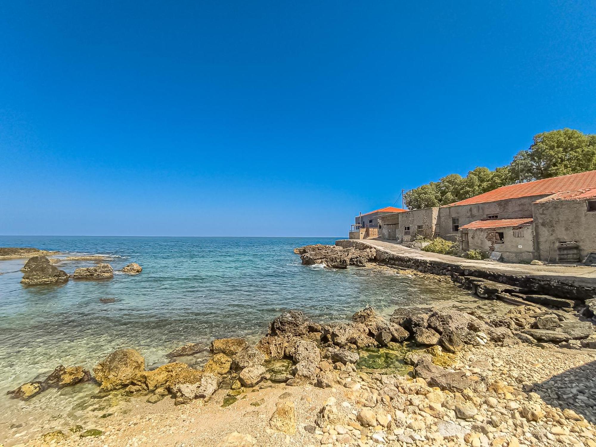Charming Old Tannery House With Spacious Veranda And Stunning Sea View! La Canea Exterior foto