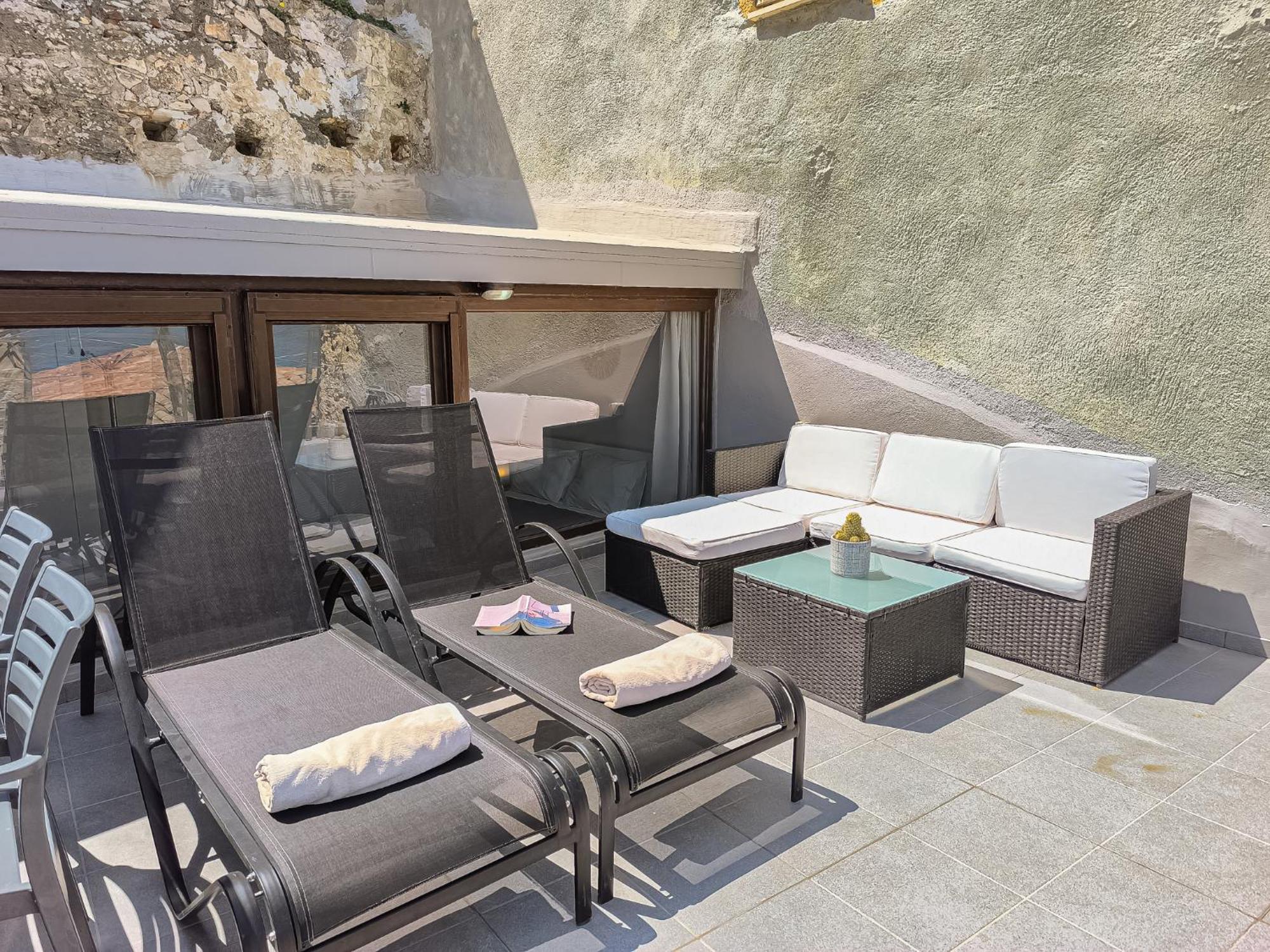 Charming Old Tannery House With Spacious Veranda And Stunning Sea View! La Canea Exterior foto